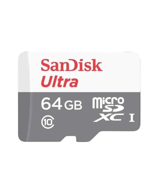 Sandisk Ultra Micro SD 64GB 100Mbps CLASS 10 MicroSD Sandisk Ultra Micro SD 64GB 100Mbps CLASS 10 MicroSD